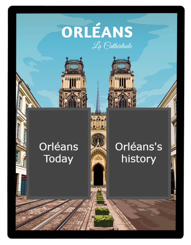 Carte Orléans
